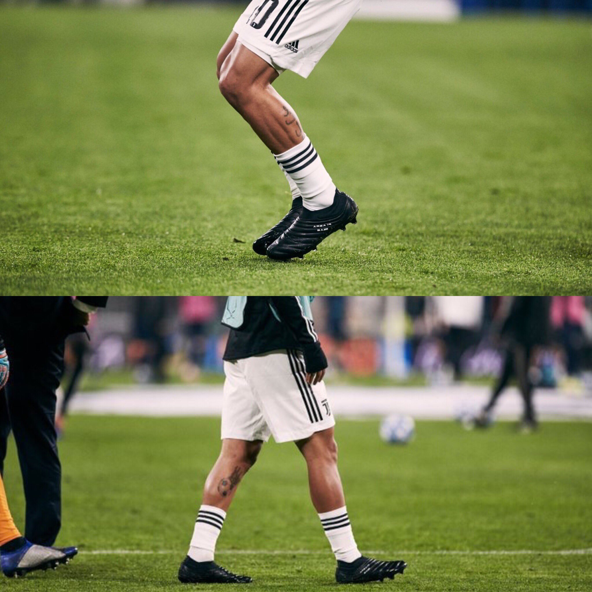 Mundialistas Twitter: "Las botas Adidas Copa 19+ que Paulo Dybala portó en el partido ante el Manchester Elegancia pura. Twitter