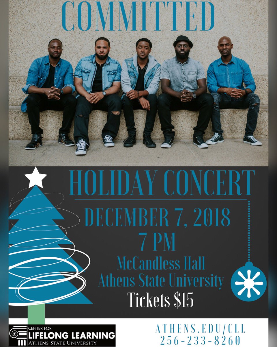 Register on our website to reserve a seat to this awesome concert.  athens.edu/CLL