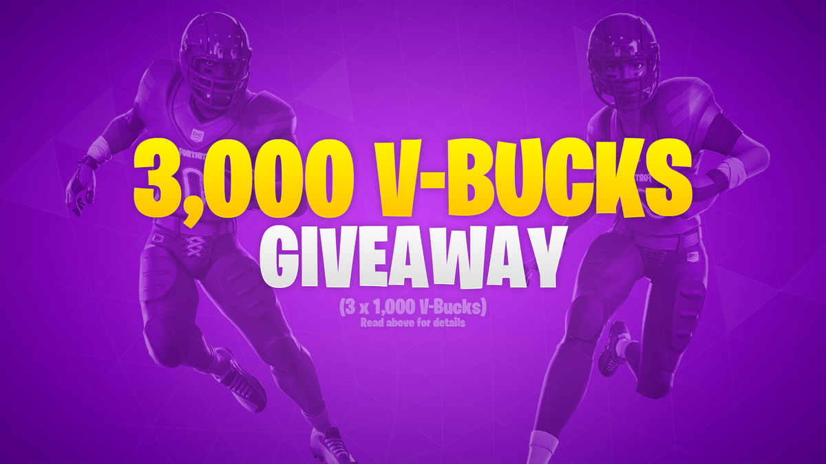 FortniteBR's tweet photo. We've teamed up with @FortScientist to bring you another quick 3,000 V-Bucks (3 winners of 1,000 each) giveaway. To enter:

- Follow @FortScientist
- Retweet

Winners will be picked and announced approximately 24 hours from this tweet. Good luck everyone! #Fortnite https://t.co/FhxzphDHMs