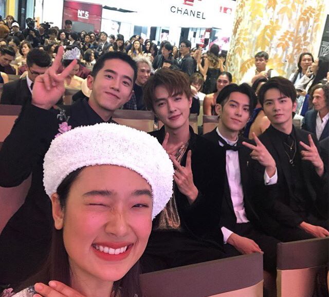 mg2018archives's tweet photo. lynn of bad genius with F4. 😍 https://t.co/Qt6nqftxQZ
