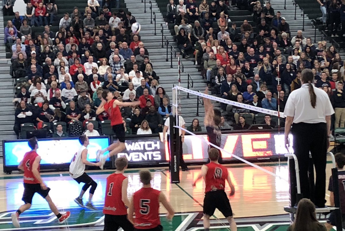 KimberlyBoysVB's tweet photo. FINAL FOUR‼️‼️🏐🏐🏐 Boys Volleyball plays tomorrow in Milwaukee at 12:30pm for a chance to go to the State Championship! #historyMakers #boysvolleyball #wiaabvb https://t.co/xdS8ZKHvED