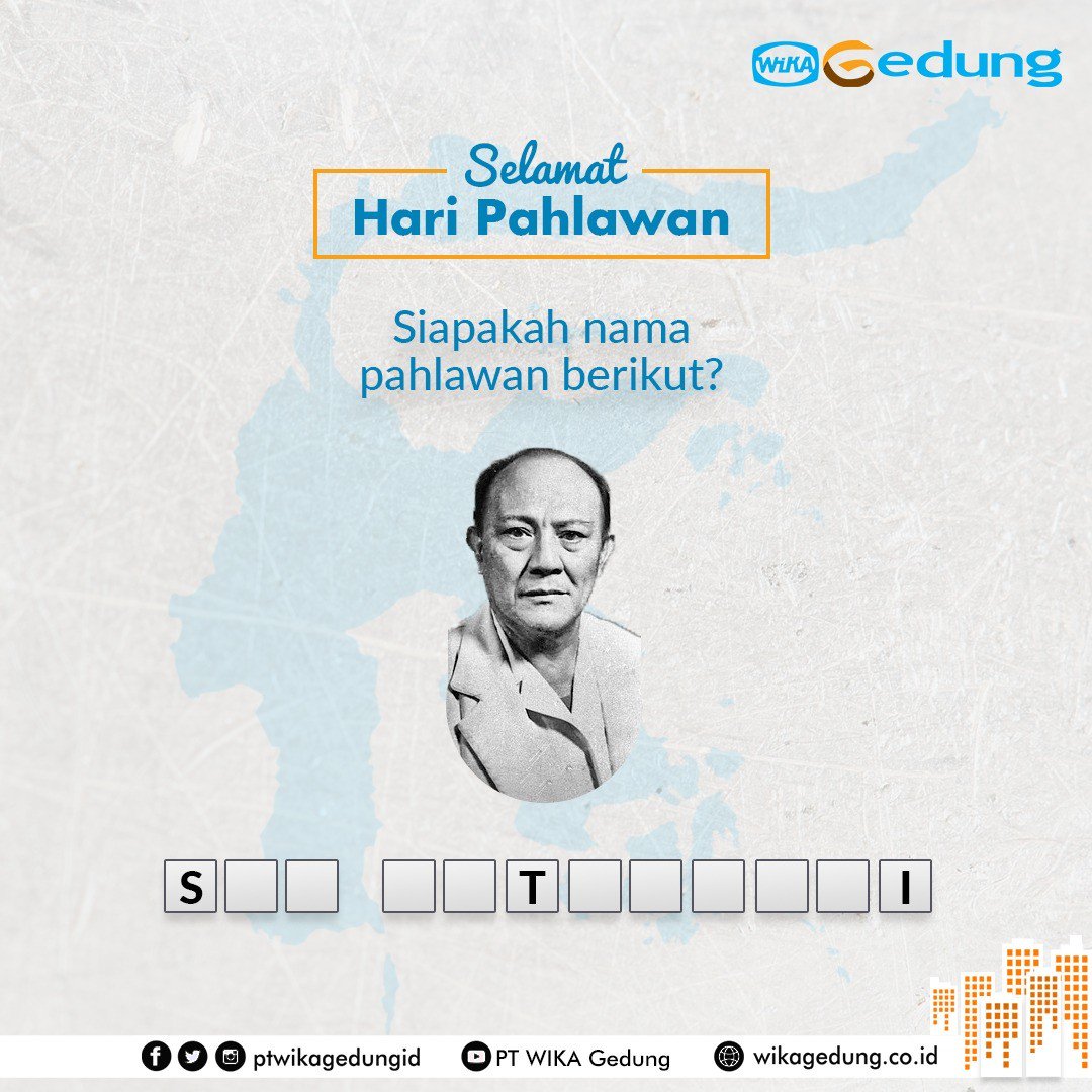 Wege Selamat Hari Pahlawan Sobat Wege Coba Tebak Siapakah Nama Pahlawan Berikut Beliau Adalah Pahlawan Nasional Indonesia Yang Lahir Di Tondano Sulawesi Utara Haripahlawan 10november Selamatharipahlawan