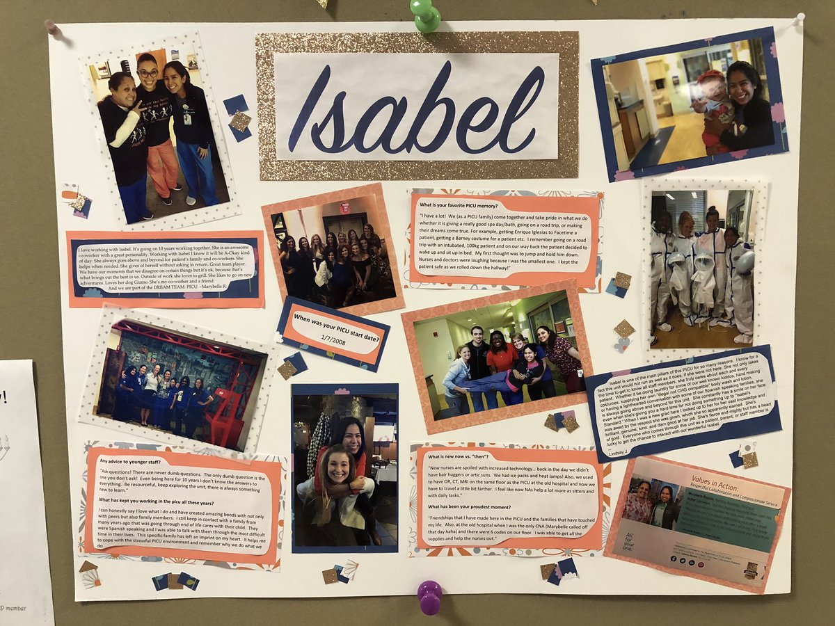 Positive patient outcome’s can not be achieved without the skills of our amazing nursing assistants - this month we recognize Isabel who’s presence is irreplaceable in our #PedsICU #careformorechildren #all4your1 #whatsyourwhy <a href="/LuriePICU/">Lurie Children's Pediatric Intensive Care Unit</a> <a href="/LuriePICUNurses/">Lurie PICU Nurses</a>