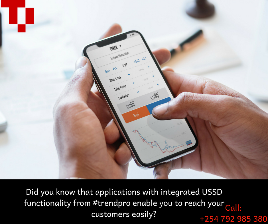 TrendPro_Kenya's tweet photo. Did you know that applications with integrated USSD functionality from #Trendpro enable you to reach your customers easily?  From https://t.co/h6kxk0880I #startups #mobile #design #technology #apps #development #saas #ux https://t.co/Em6bKCE8iO