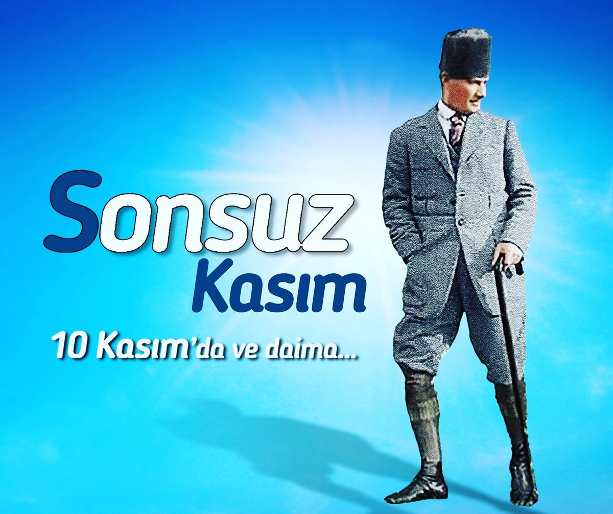 Küçükken söylediğimiz basit bir şarkı değildi.. "Atatürk ölmedi yüreğimde yaşıyor" derken ciddiydik!
#Atatürk 
#10Kasım1938 #atamizindeyiz #MustafaKemalATATURK