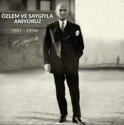 Her geçen gün senin vizyonundan uzaklaşan yöneticilerimizi gördükçe değerini ve ilkelerini daha iyi anlıyoruz.
Seni özlem , saygı ve minnetle anıyoruz.
#MustafaKemalAtatürk  #atamizindeyiz  #10Kasım