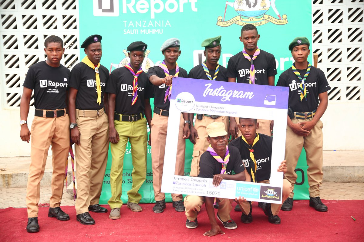 badrujumah's tweet photo. Hongereni sana Team ya U - Reporters Tanzania 

Habari ya mjini ni andika message 
 sajili kwenda 15070 (Buree)

Karibu katika viwanja vya Mapinduzi Square sasa. Ujiunge pamoja nasi katika Uzinduzi huu wa @UReportTanzania  Mambo ni Motooo huku.💪👊
#UreportTz #ZanzibarLaunch https://t.co/rx0OBcftr3
