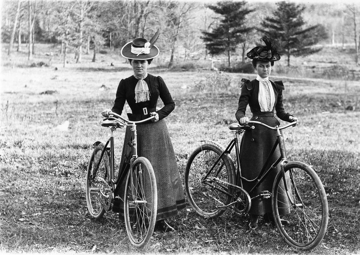 In the 19th century experts warned women about a disease called bicycle ...