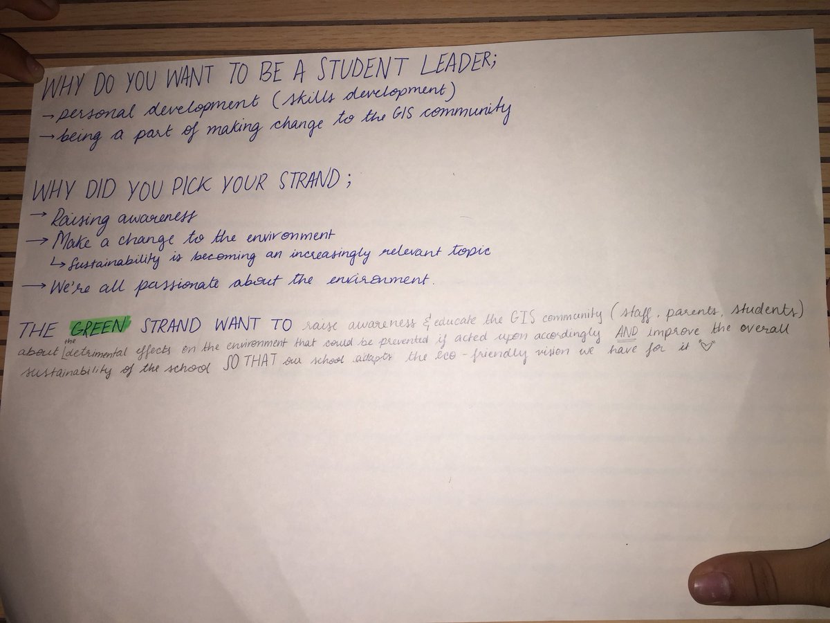 GISGreenDragons's tweet image. Creating a strand vision board!!✨ #GISGreenDragons #GISlearning #GISstudentleaders