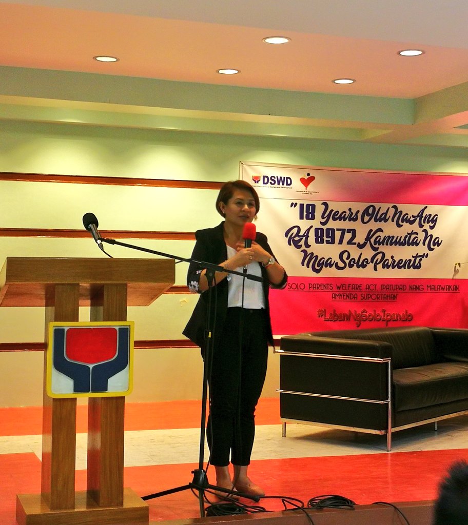 DSWD Usec. Malou Turalde-Jarabe shares her message of support to solo parents during the 18th anniversary of the RA 8972. #LabanNgSoloIpanalo #DSWDKalingaAtPagmamahal