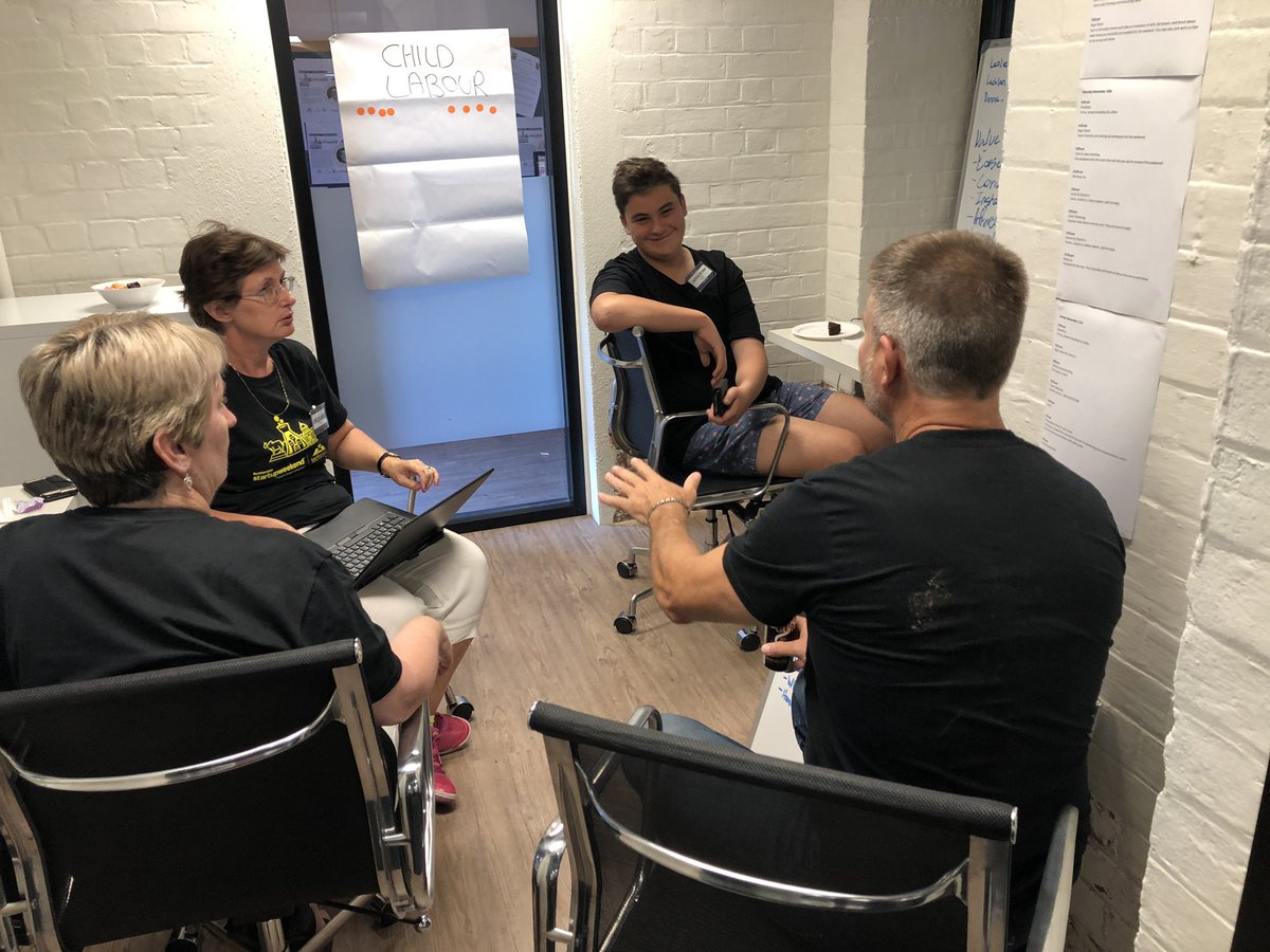 SmartHubRocky's tweet photo. Day two of our @techstars @StartupWeekend and our teams have have hit the ground running and had a busy morning working on validating their business ideas and getting customers. Lunch time check in is done and they are now getting coaching from our mentors. #SWRocky #TGSW2018 https://t.co/vlbmIN6wiq