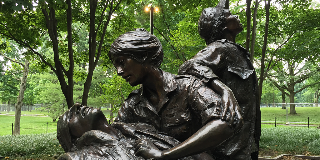 Our role originated with Florence Nightingale's work on the battlefields of the Crimean War. Today we honor all of the men and women who have served our country. #AACN