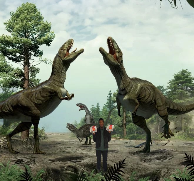 YesThisIsMelvin's tweet photo. #BurchInTime - With The Dinosaurs, 65 million years ago.
Story: https://t.co/UQFgJclmQe https://t.co/FE8IVH2R0f