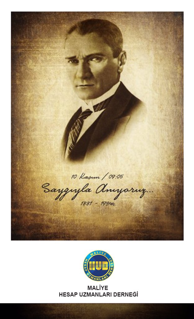 Cumhuriyetimizin kurucusu Gazi Mustafa Kemal Atatürk'ü minnet, saygı ve özlemle anıyoruz. #atamizindeyiz #10Kasim #Ataturk