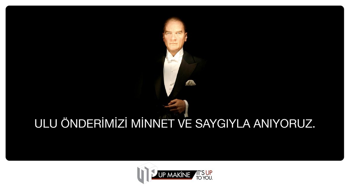 Ulu önderimizi minnet ve saygıyla anıyoruz. #10Kasım1938