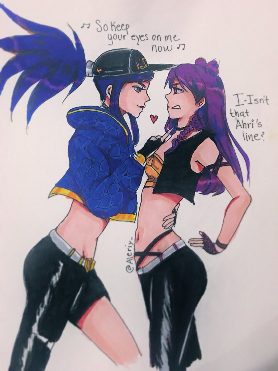 #KDAKaiSa #kdaakali #leagueoflegends #FanArt #yuri 