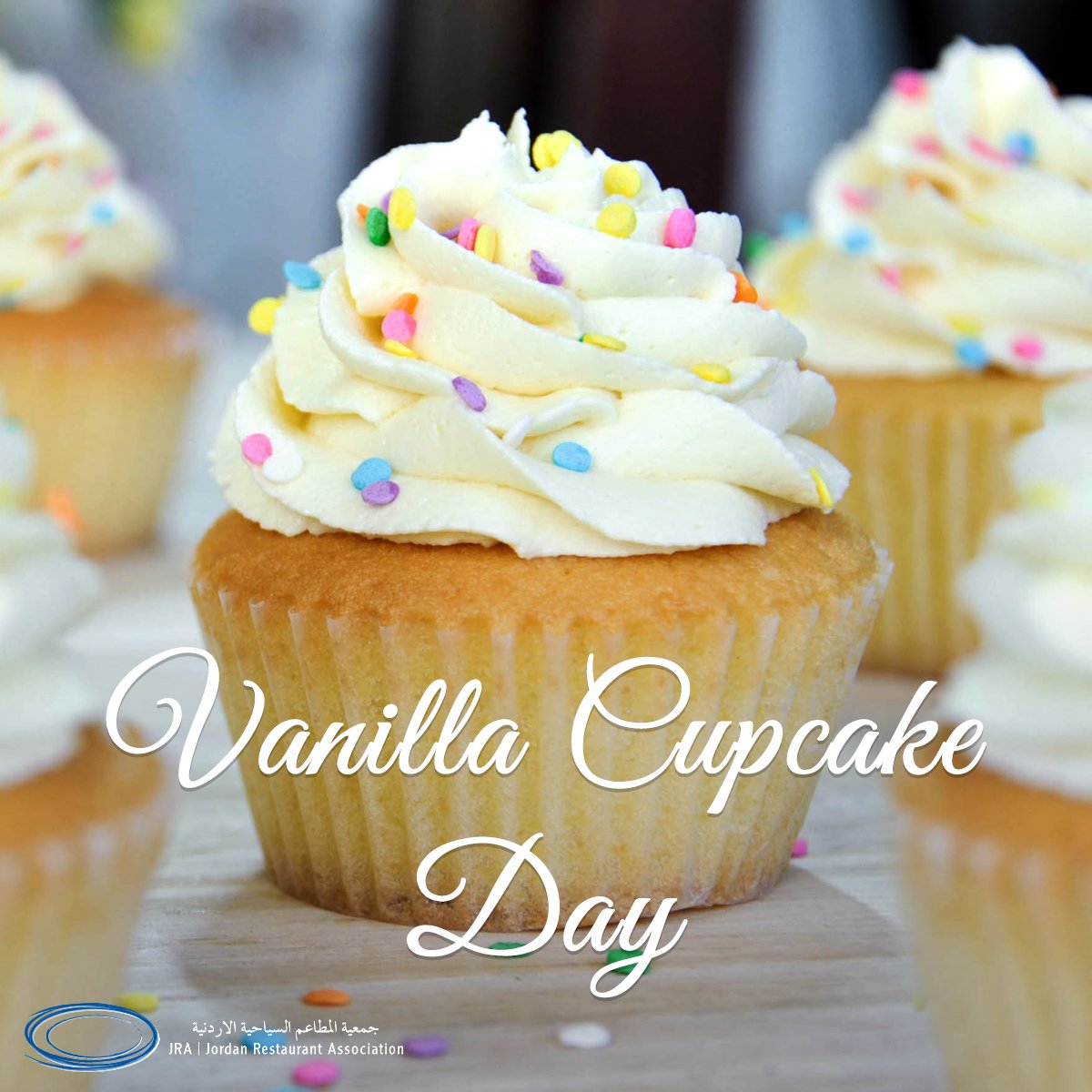 #VanilllaCupckeDay is your perfect excuse to eat a cupcake 
#JRA