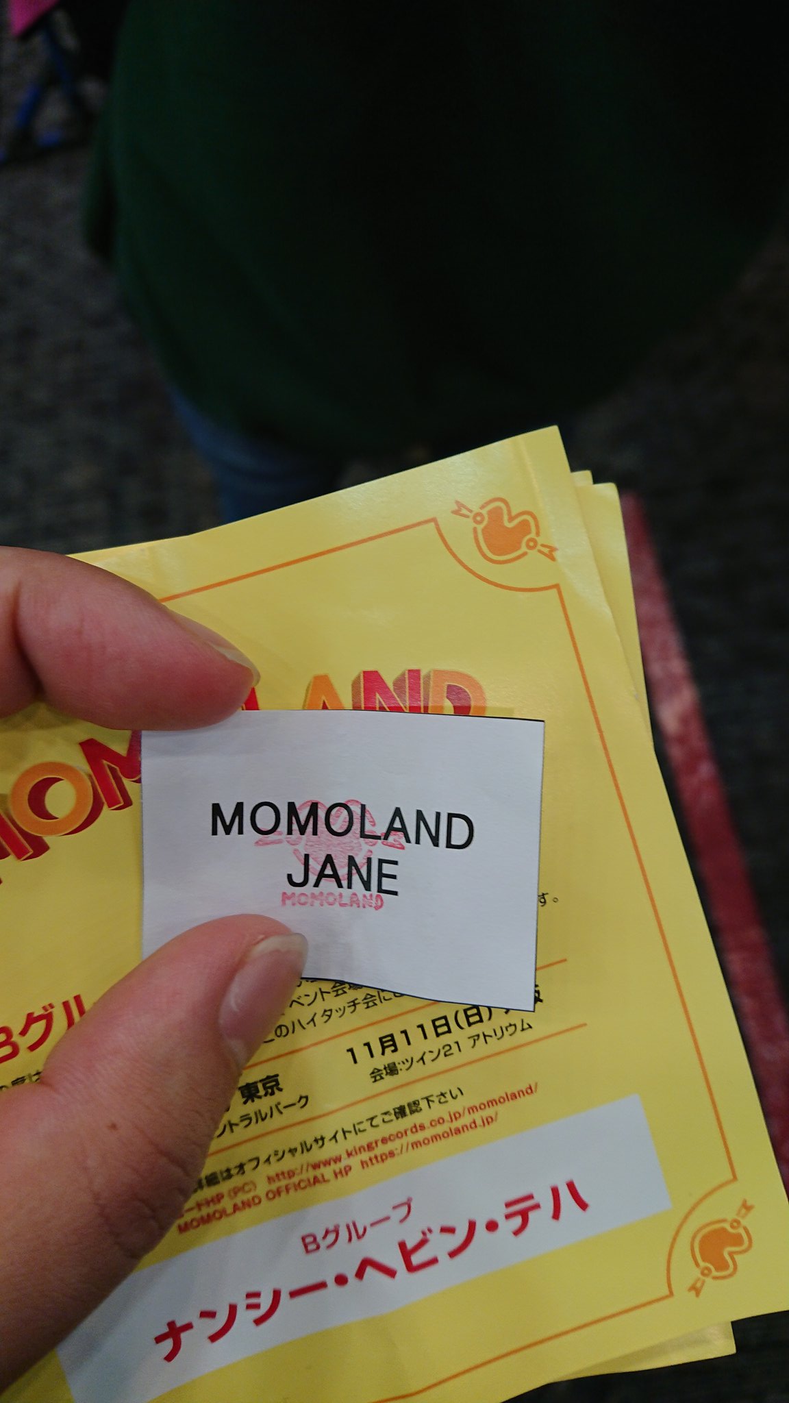 【送料0円】 Bグループハイタッチ会参加券 MOMOLAND - 韓流