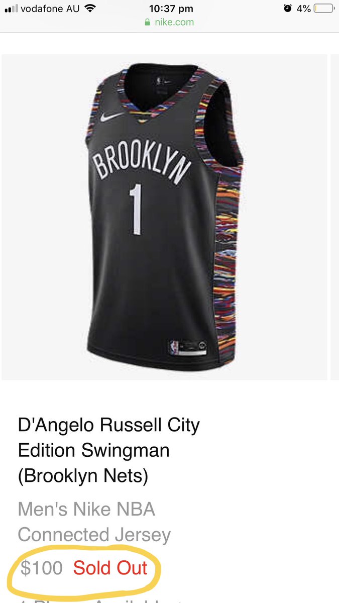 pauleckermann's tweet photo. @rowanhearne @BrooklynNets Apparantly I’m in the minority on the nets city edition jersey @rowanhearne https://t.co/mGDsW4siV5