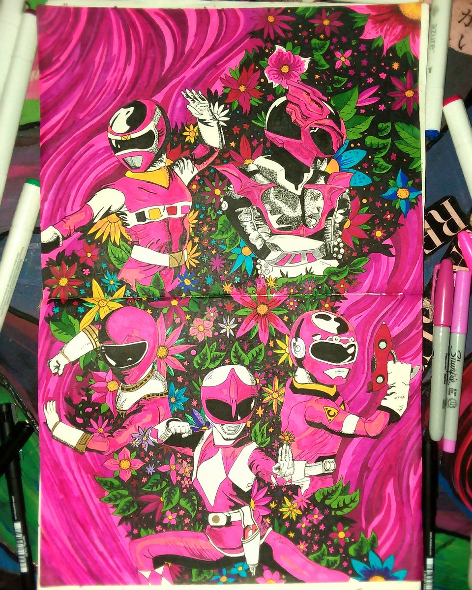 MottKota's tweet photo. Pink is powerful 

#PowerRangers #pinkispowerful #Artwork #drawings https://t.co/9qB7RbNQ5k