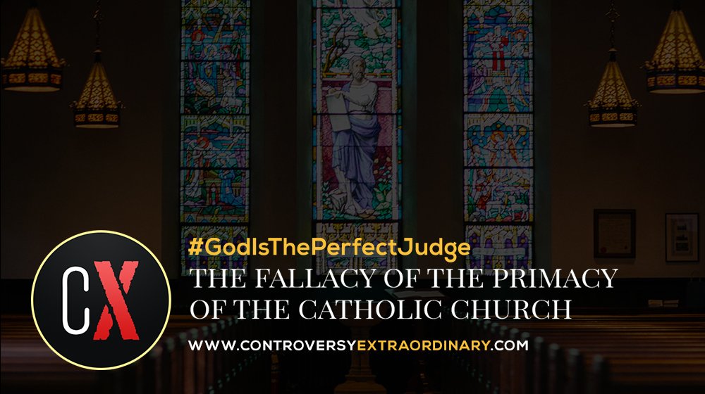MrControversyX's tweet photo. Just published: 

"The Fallacy of the Primacy of the Catholic Church "

https://t.co/WdNgihRsrH

#GodIsThePerfectJudge https://t.co/SPZsxmNKge