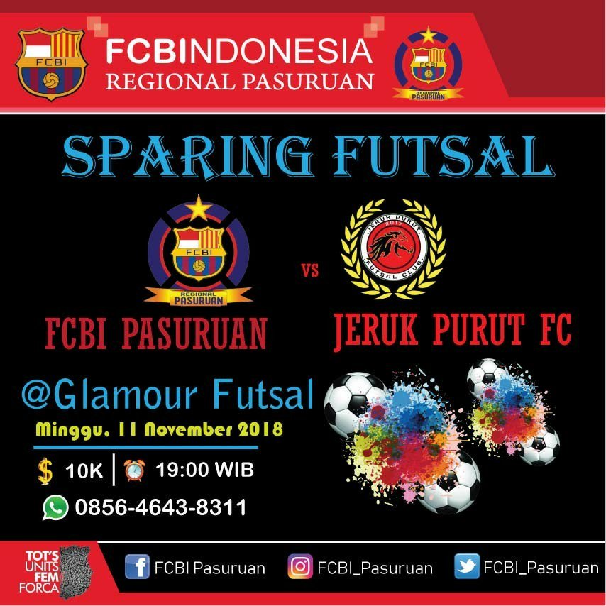 #FutsalFCBI 
[PASURUAN] @FCBI_Pasuruan
