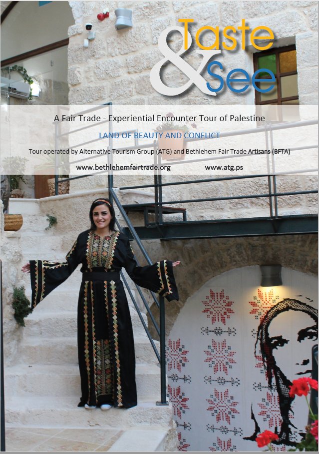 Check out our new Experiential Fair Trade Tour to Palestine - Taste&amp; See is an amazing lifetime adventure don't miss it and reserve your spot now at bethlehemfairtrade.org or atg.ps Check out the full tour on our website or contact us by email ✈️✈️