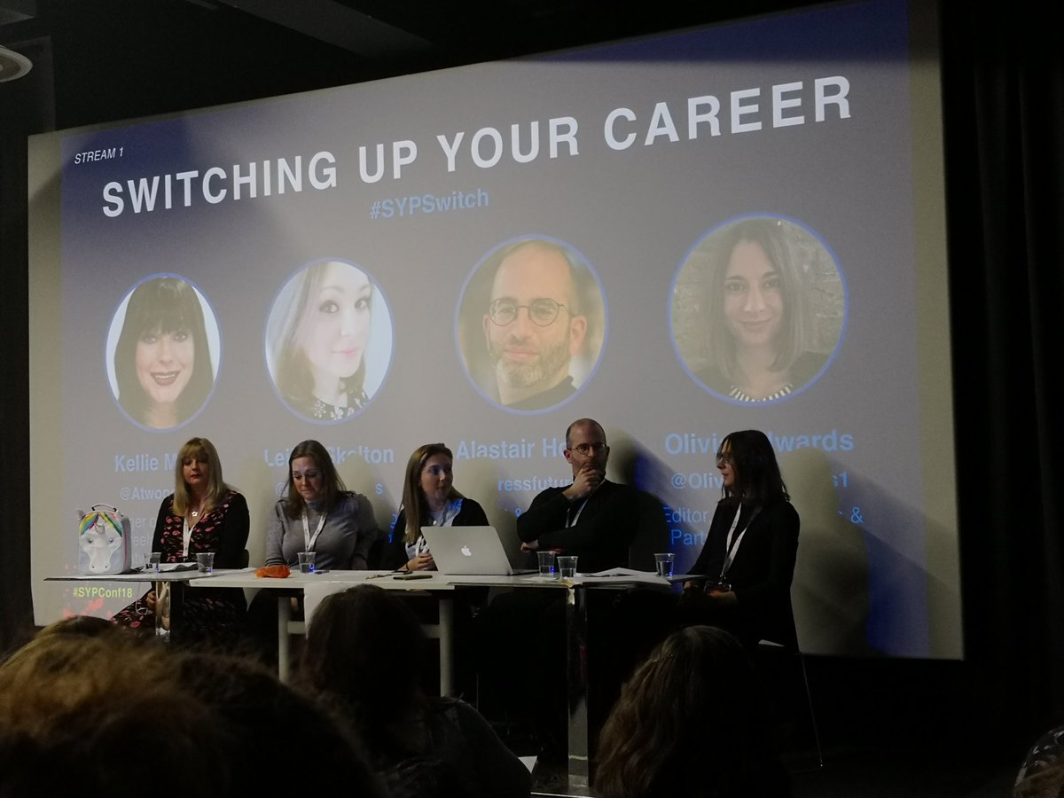 EddyBowes's tweet photo. Tying nicely into last session's theme of modern interdisciplinary forms of content, #SYPSwitch touches on the transferable skills from other industries that can help bridge the gap into publishing.

#SYPConf18 https://t.co/pn2FeViJp7