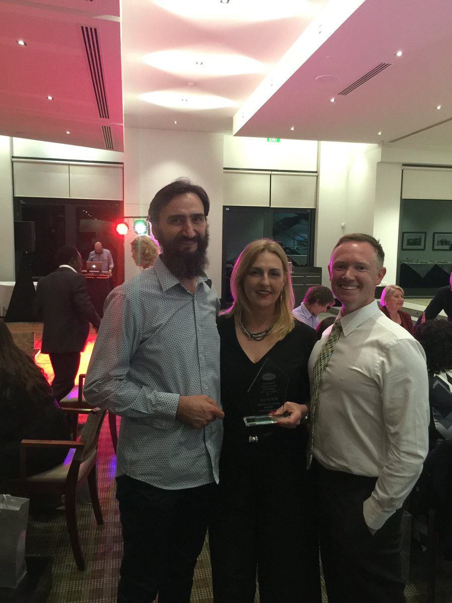 Great evening attending the Inghams Growers Association Awards, proud to be <a href="/ANZ_AU/">ANZ Australia</a> supporting such an innovative and dynamic industry. Well done to all award winners. <a href="/james_mckeefry/">James McKeefry</a> <a href="/paul_murphy3/">Paul Murphy</a>