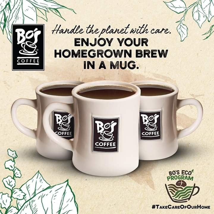 boscoffee's tweet photo. We only have one home, let's make an effort to care for it. 💚 
We at Bo's Coffee pledge to use less plastic. So when you drop by, remember to request for a mug or a glass for your drinks! 
#TakeCareOfOurHome #BosEcoAwareness #FindMeAtBos https://t.co/o6AaLsK4nR