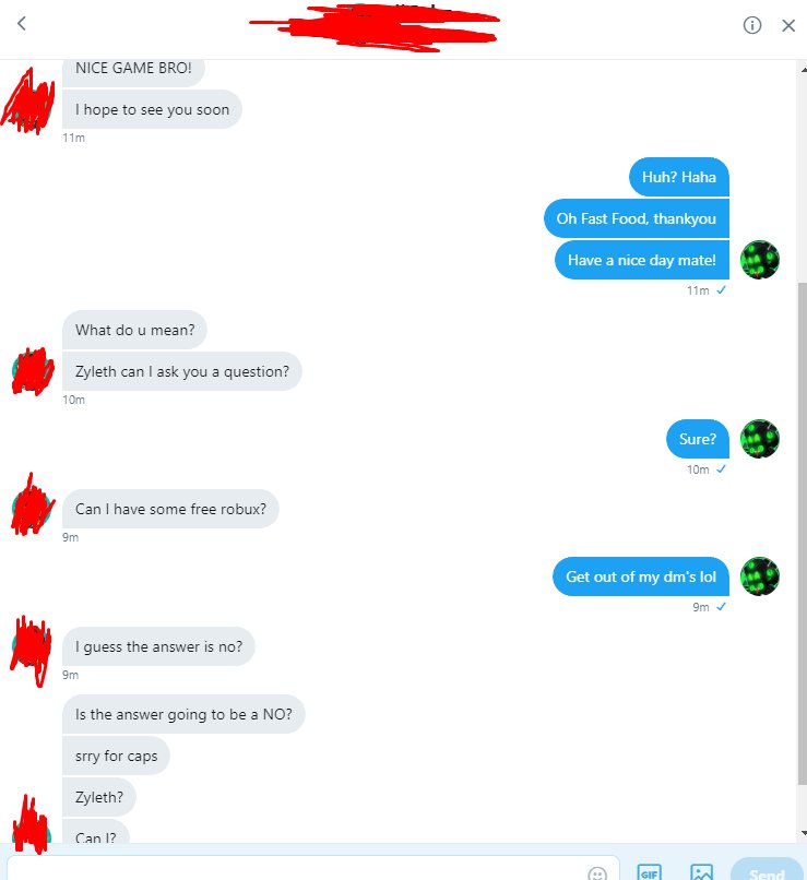 Zyleth On Twitter Oh Wow A Fan Of My Work Giving Me A - how to get robux that really works