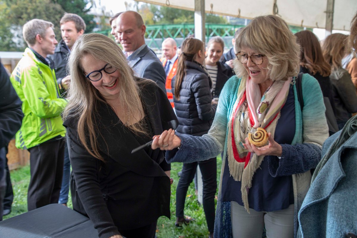 BathSpaUni's tweet photo. Things are buzzing at Sion Hill, as Bath School of Art &amp; Design @BathSpaUni   hosts visitors for our latest #OpenDay .  A lot of interest in our exciting expanded campus opening in September 2019 #Locksbrook #HermanMiller #Grimshaw. Find out more here: https://t.co/k91i49JzhB https://t.co/nvjT4hcAWz
