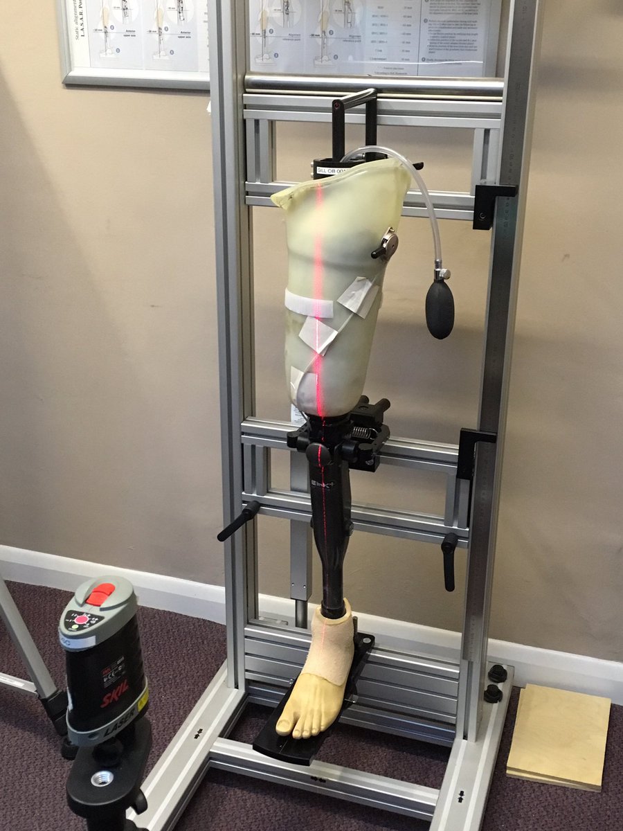 aliceaacOT's tweet photo. Spent yesterday at the DSC in Gillingham learning about the prosthetic rehab our amputees will receive. The skill required to make the prosthetics is amazing! The course was so interesting and is a must for anyone working with amputees at any stage their treatment https://t.co/StMquKD7GF
