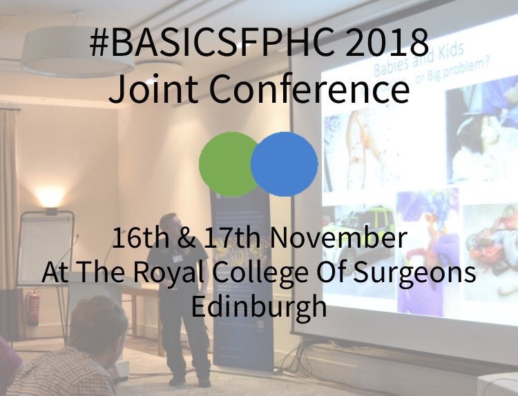 iampaulgates's tweet photo. Less then a week to go until @BASICS_HQ @FPHCEd conference in #Edinburgh #BASICSFPHC2018 looking forward to catching up with colleagues and friends. Great program #basicsdinner oh yes and it’s my birthday !! https://t.co/ubhc5bmlOt