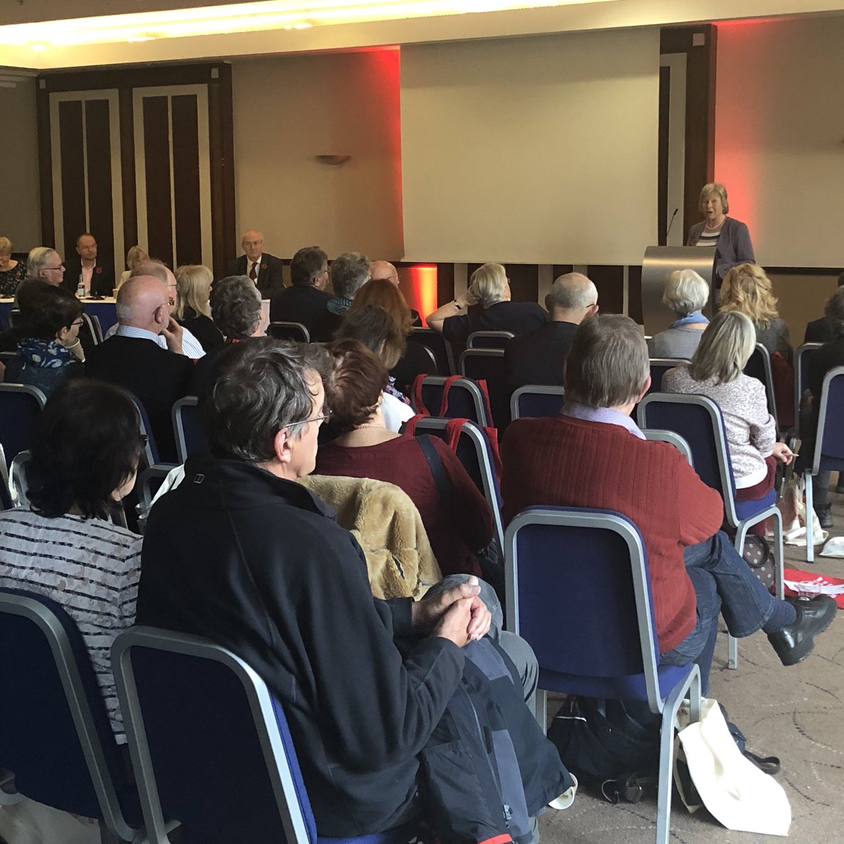 LindaMcAvanMEP's tweet photo. We’re really grateful to hear from Baroness Joyce Quin - former MEP &amp; Minister for Europe - at our #EPF2018 today. Joyce is speaking on Labour’s achievements in the EU over the last 40 years. 🌹🇪🇺 https://t.co/EmfLl8qe84