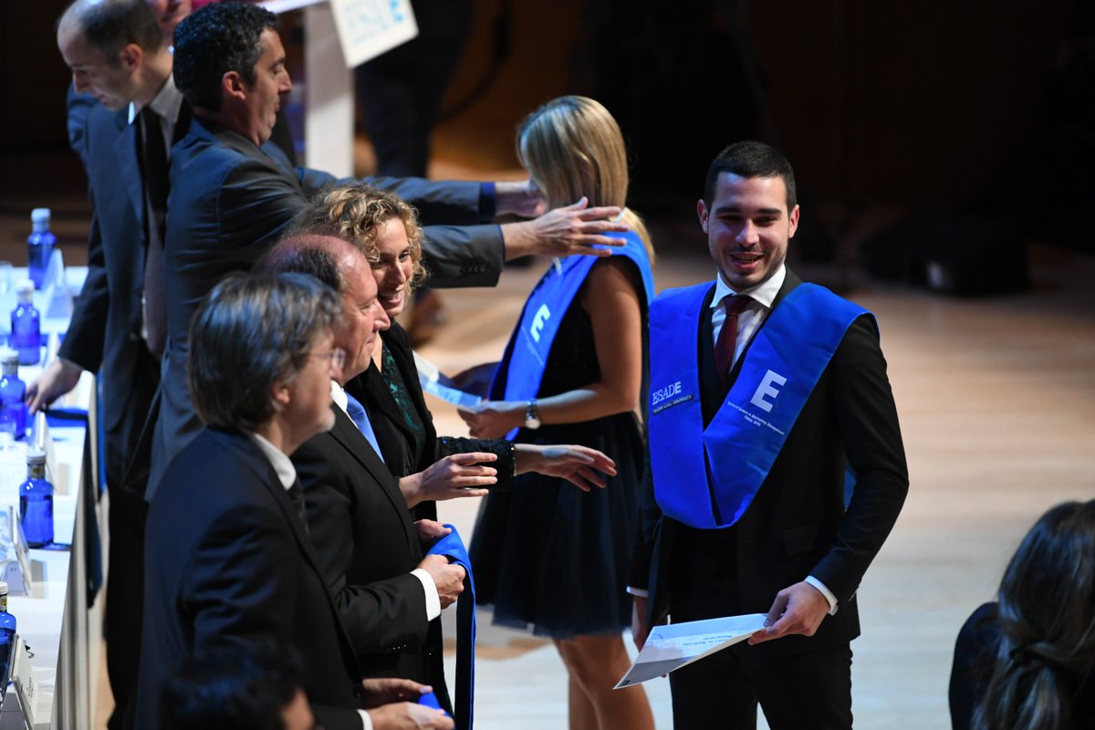 Esade's tweet photo. Today we would like to remember the #ESADEgrad18 of our MSc students. We had a wonderful time last week in Barcelona! 🎓 https://t.co/Txd5v2yIr5