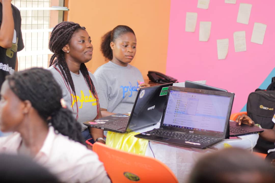 PyLadiesGhana's tweet image. We are currently @Honodehub teaching and learning #python.

#CodingWithKindness #PyLadiesHo
