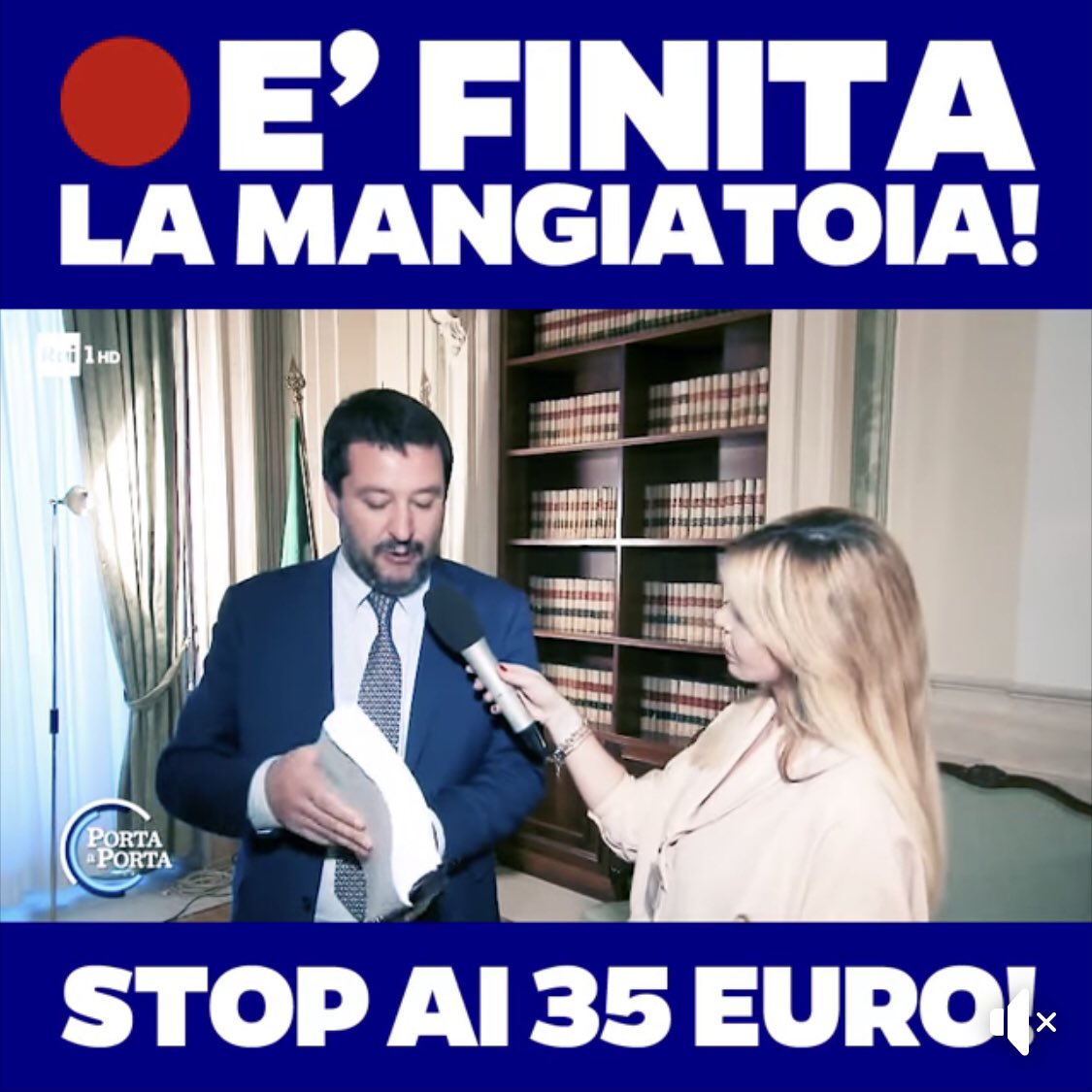 matteosalvinimi's tweet image. Per gli arraffoni, i falsi volontari e finti buoni dell'accoglienza è finita la MANGIATOIA!!! 
Guarda il video 👉🏻 facebook.com/252306033154/p…