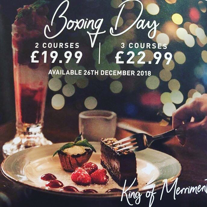 Celebrations don’t stop on #Christmas Day <a href="/CockStony/">The Cock Hotel</a>  #boxingday <a href="/ChristmasCount/">Christmas Countdown</a> <a href="/SBAthletics/">Stony Brook Athletics</a>  <a href="/MK_Guide/">Milton Keynes Live</a> @MK12er <a href="/WhereInMK/">WhereIn MiltonKeynes</a> <a href="/MKGuide/">Love Milton Keynes</a>  <a href="/MiltonKeynes_MK/">Milton Keynes City</a> <a href="/MKmums2015/">@MiltonKeynesMums</a> <a href="/WEMiltonKeynes/">Women In Enterprise</a> <a href="/4NMiltonKeynes/">4Networking MK</a>