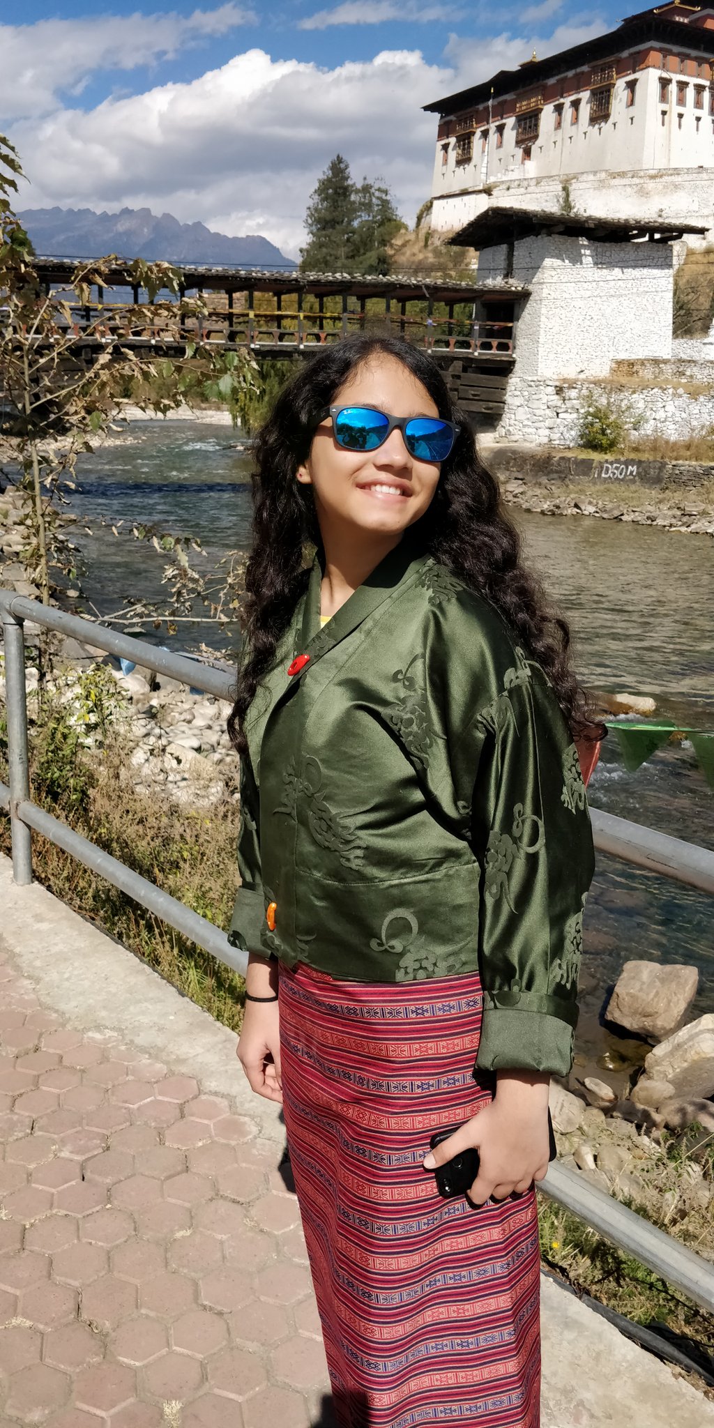 Bhutanese dress top