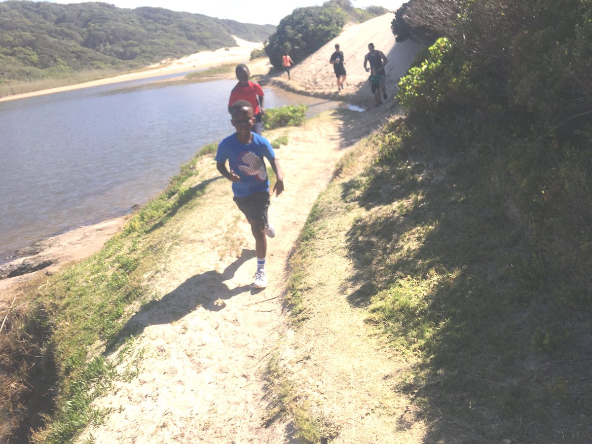 DlulaneT's tweet photo. It’s what we do with our time that matters to the planet rockers #kidds Beach park run ,everyday is a blessing https://t.co/kOyopqGUSv