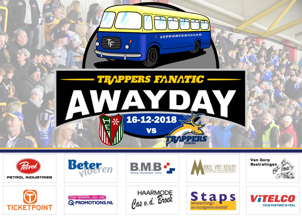 TrappersFanatic's tweet image. 🚌📢De wedstrijd 𝐇𝐞𝐫𝐧𝐞𝐫 𝐄𝐕 - 𝐓𝐢𝐥𝐛𝐮𝐫𝐠 𝐓𝐫𝐚𝐩𝐩𝐞𝐫𝐬 op zondag 16 december is uitgeroepen tot 𝐀𝐰𝐚𝐲𝐃𝐚𝐲! Leden betalen voor de AwayDay busreis incl kaartje slechts €𝟏𝟐,𝟓𝟎 (!) en niet-leden €27,50.

Meld je nu aan! Meer info: bit.ly/2zFnAKb