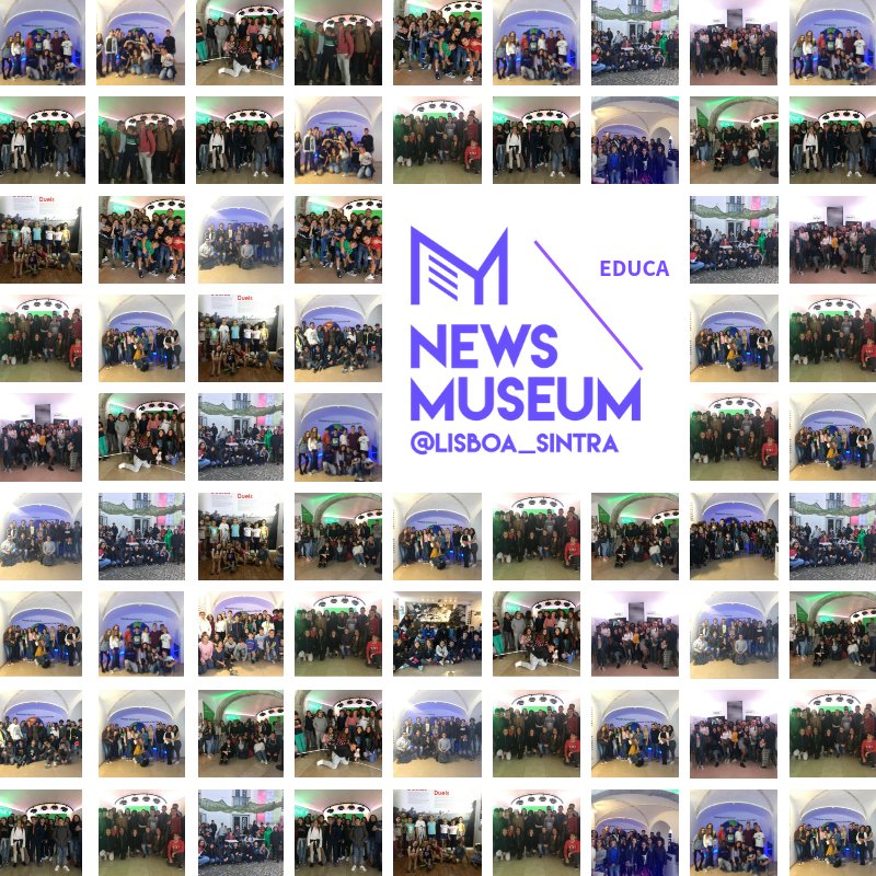 NewsMuseumEN's tweet photo. In   yet another start of the school year, 600 students from different grade   levels came to learn about history and communication in Portugal’s most   complete multimedia experience. 

#newsmuseumteaches https://t.co/OEgspLcdsk