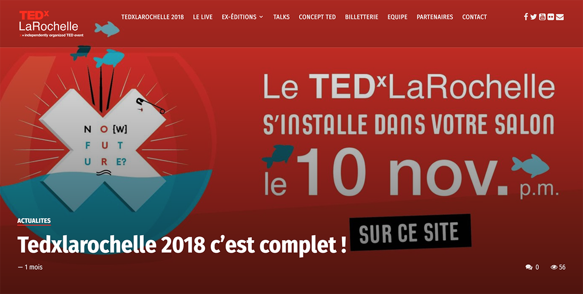 6e éd. du <a href="/TEDxLaRochelle/">TEDxLaRochelle</a> sur le thème "No(w) Future?". Face aux périls qui menacent l'humanité, Virginie Raisson-Victor réaffirmera que c'est à nous de façonner l'histoire. Une série de talks à suivre en ligne à partir de 14h45. bit.ly/2JRXybx #TEDxLR2018 <a href="/Futursdumonde/">Les futurs du monde</a>