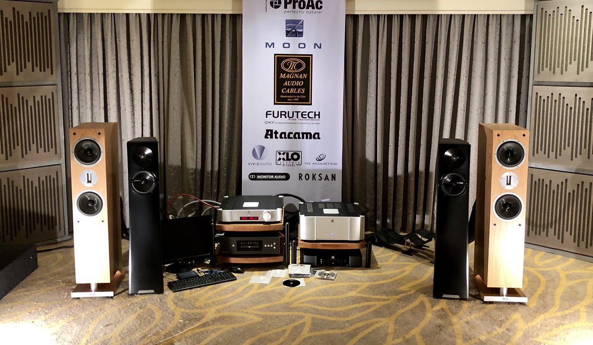 Absolute Hi End Yg Acoustics Carmel 2 Proac And Moon By Simaudio At November Hi Fi Show 18 Dusit Thani Manila Simaudio Proac