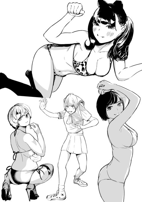 ひたすら描く!
#練習
#女の子 