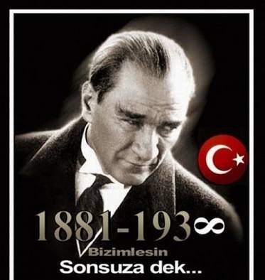 Ulu önder Mustafa Kemal Atatürk'ü saygı ve minnetle anıyoruz