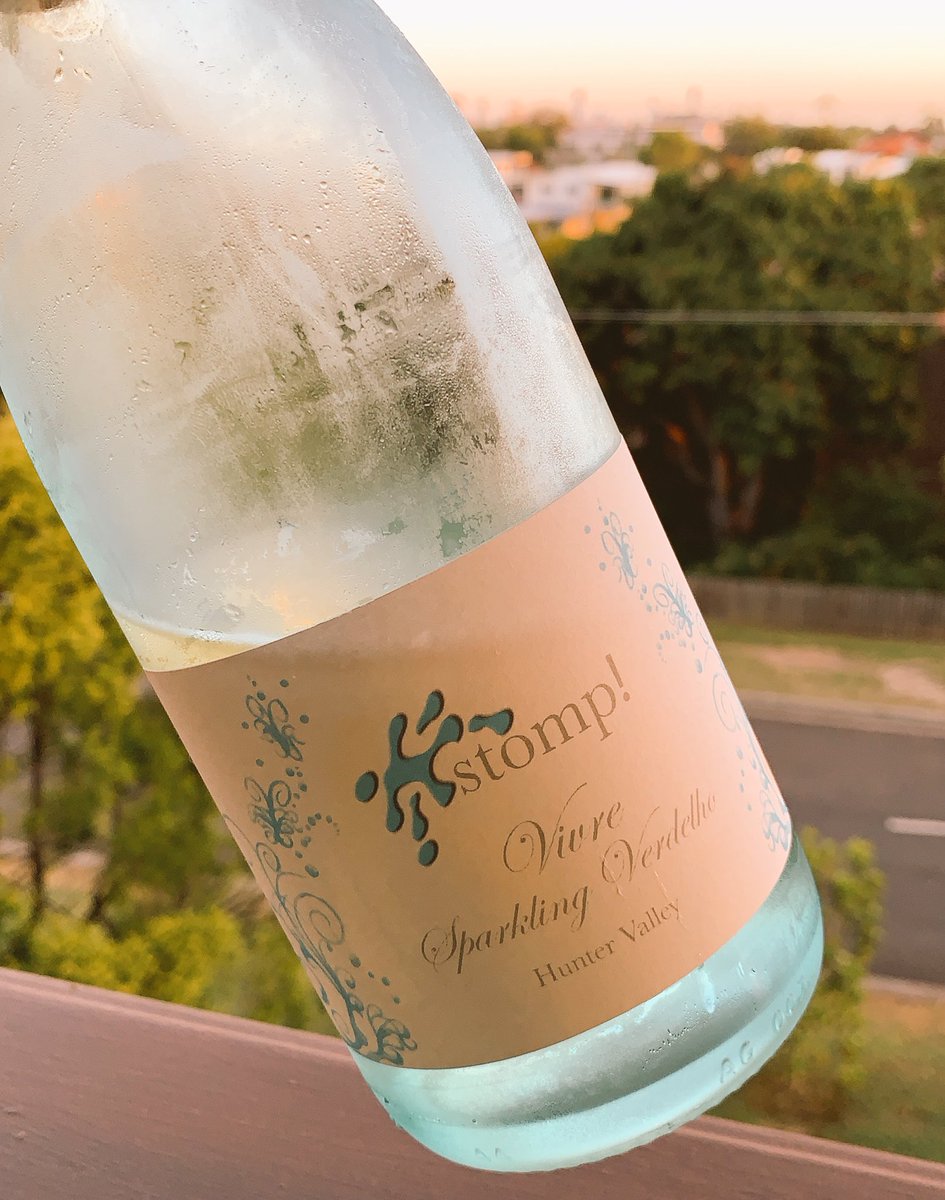 HiltonLuke's tweet photo. Lovely bottle of wine from the #HunterValley #StompWines #Stomp https://t.co/felFwURlbh