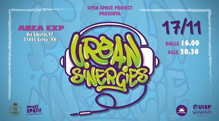 UISPVeronaAPS's tweet photo. #UrbanSinergies #Skate #Parkour #Breakdance #FreestyleRap
Sabato 17 a #Cerea #AreaExp l'evento finale che chiuderà la stagione del progetto #OpenSpace. Un pomeriggio all'insegna delle Sinergie tra differenti forme di espressione, dallo sport alla musica. https://t.co/fhgWukWiRW https://t.co/kjWWuNAP8o