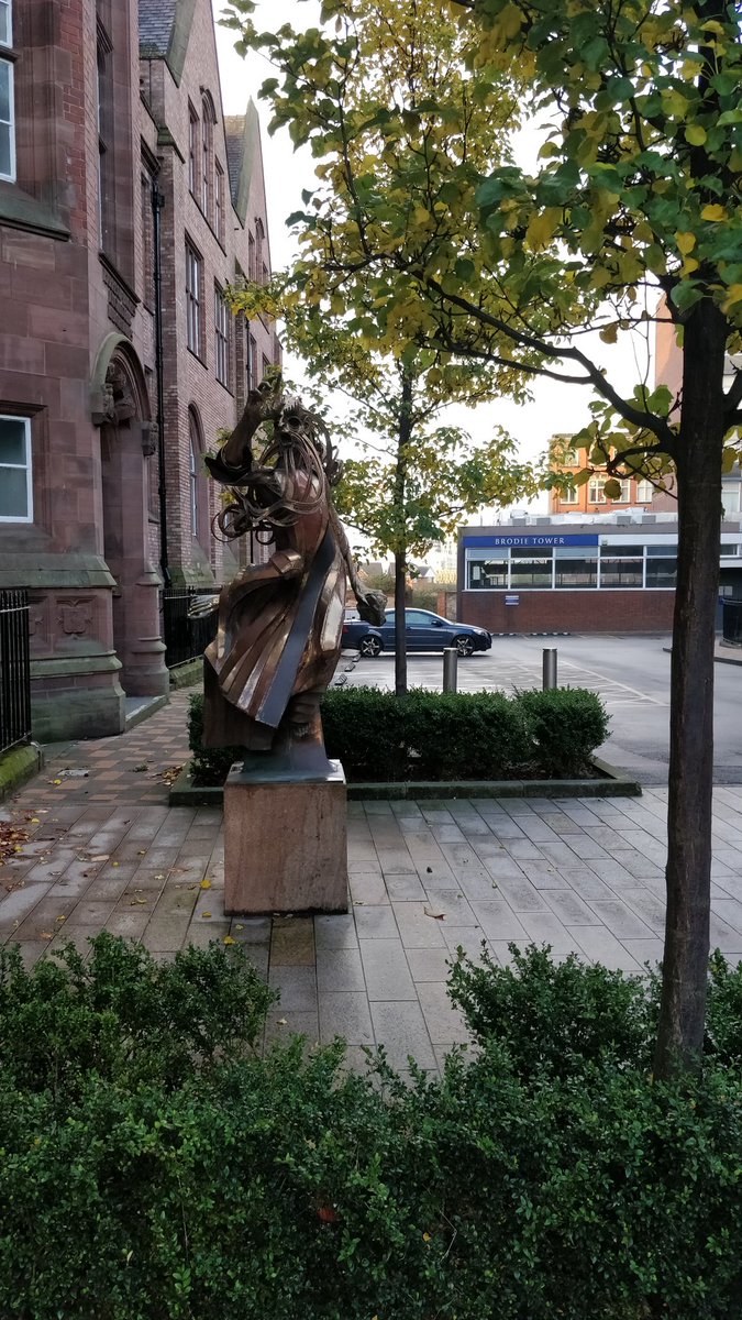 OneHealthLPL's tweet photo. Not long now till the start of the #OneHealthLPL conference! Registration and breakfast from 8.30 in the Thompson Yates building. Head through the square, right at the strange statue and under the arch. https://t.co/HbI9RsGy33